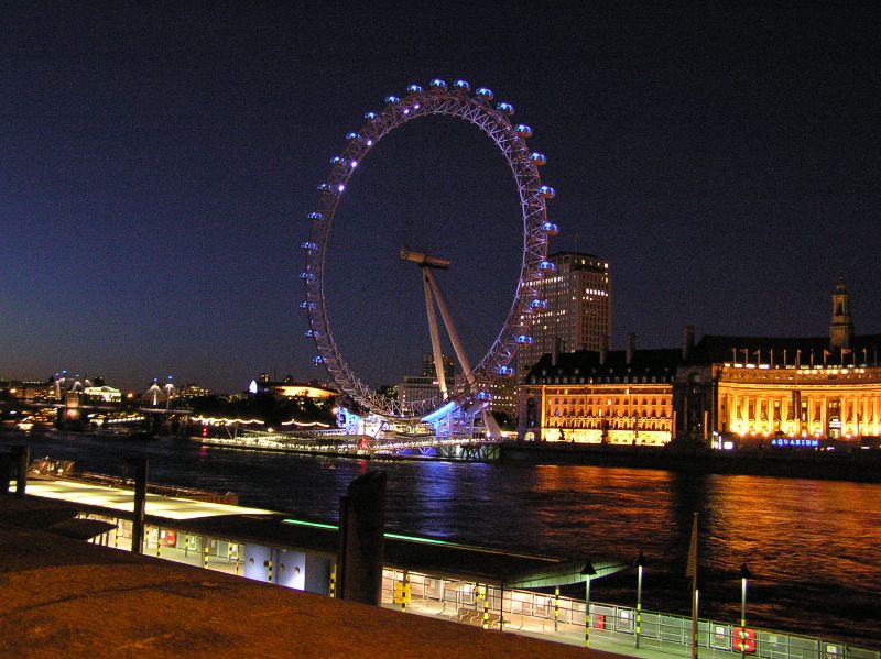 London Eye este