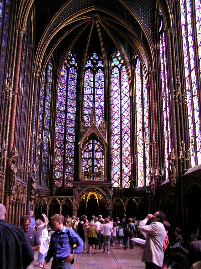 Sainte Chapelle (hihetetlen vkony falak)