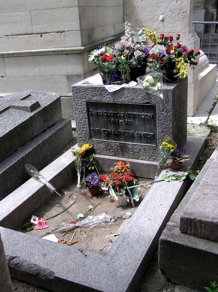 Jim Morrison nekes (Pre-Lachaise temet)