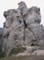 Magnyos szikla a Piliscsaba melletti Zajnt-hegyen GCSASS