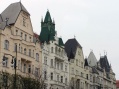 Szépen gondozott tetõszerkezetek jellemzik Prága belvárosát.